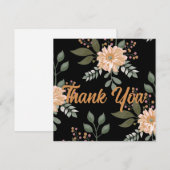 Bloemendankkaart (Voorkant / Achterkant)