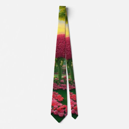 Bloemendass stropdas (Voorkant)