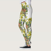 Bloemende illustraties leggings (Links)