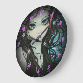 Bloemende kinderveilige Fantasy Art-klok Grote Klok (Hoek)