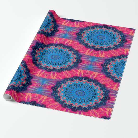 Bloemende Mandalas..... Cadeaupapier (Uitgerold)