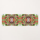 Bloemende Quince Red Blossom Abstract Yogamat (Achterkant (horizontaal))
