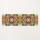 Bloemende Quince Red Blossom Abstract Yogamat (Voorkant (horizontaal))