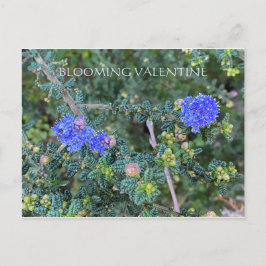 BLOEMENDE VALENTIJN BRIEFKAART