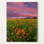Bloemende Wereldbol Bloem Planner (Achterkant)