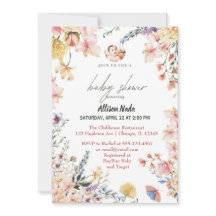 Bloemende wilde bloemen voor baby's