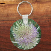 Bloemende Wilde Grass Sleutelhanger (Voorkant)