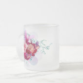 Bloemendecor 12 Mok (Voorkant links)