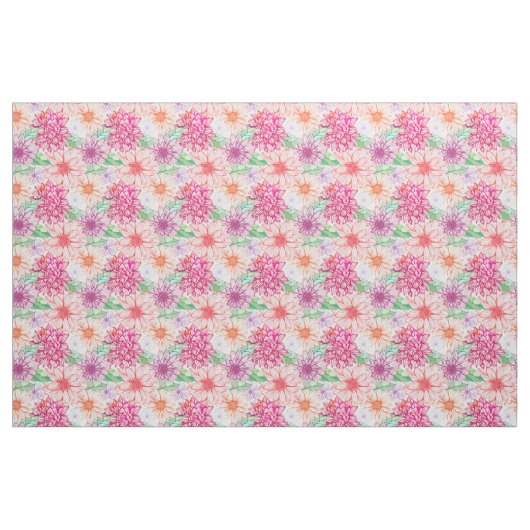 Bloemendecor 26 aangepaste stof (Fat Quarter)