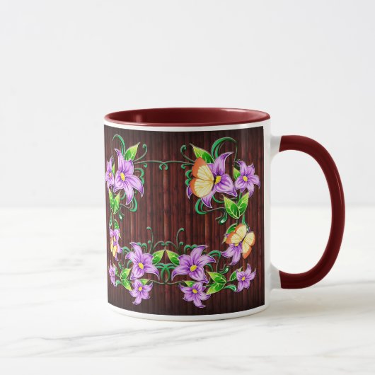 Bloemendecor 5 Mok (Rechts)