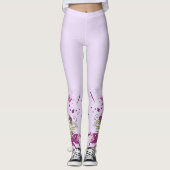 Bloemendecor 72 Leggings (Voorkant)