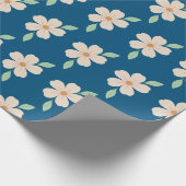 Bloemendecor cadeaupapier (Hoek)