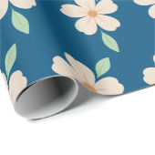 Bloemendecor cadeaupapier (Rol Hoek)