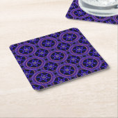 Bloemendecor Moderne Boho Elegante Abstracte Patro Kartonnen Onderzetters (Schuin)