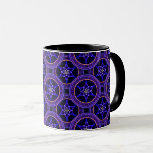 Bloemendecor Moderne Boho Elegante Abstracte Patro Mok (Voorkant rechts)