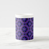 Bloemendecor Moderne Boho Elegante Abstracte Patro Porselein Kop (Voorkant)