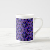 Bloemendecor Moderne Boho Elegante Abstracte Patro Porselein Kop (Rechts)