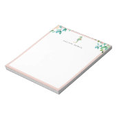 Bloemendecor Paard-van-Zee Blush Frame Notitieblok (Linkerzijde)