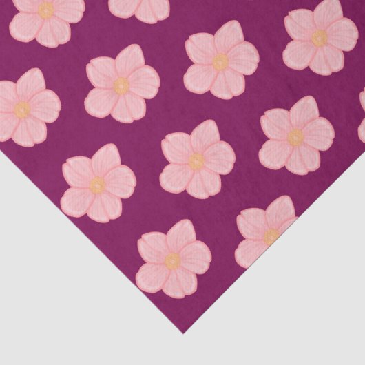 Bloemendecor tissuepapier (Detail)