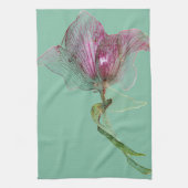 Bloemendecoratie bloemmotief theedoek (Verticaal)