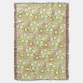 Bloemendecoratie deken (Voorkant Verticaal)
