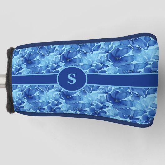 Bloemendecoratie Golfheadcover (Voorkant)