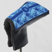 Bloemendecoratie Golfheadcover (3/4 voorkant)