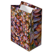 Bloemendecoratie Inpakpapier Medium Cadeauzakje (Voorkant Gekanteld)