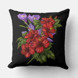 bloemendecoratie kussen