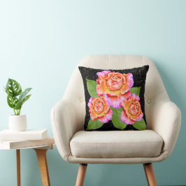 bloemendecoratie kussen