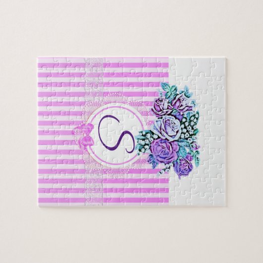 Bloemendecoratie Legpuzzel (Horizontaal)