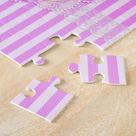 Bloemendecoratie Legpuzzel (Zijkant)