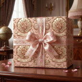 Bloemendecoratie Roze Moederdag Cadeaupapier