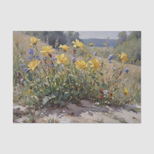 Bloemendecoratie Vloeipapier Tissuepapier (Voorkant)