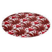 Bloemendek throwdeken snijplank (Hoek)