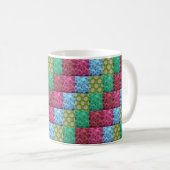 bloemendekbedontwerp koffiemok (Voorkant rechts)