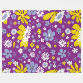 bloemendeken fleece deken (Voorkant (Horizontaal))