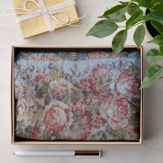 Bloemendeken Foto Tissuepapier (Geschenk)