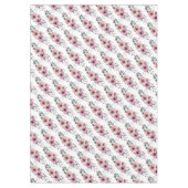 Bloemendeken met roze bloemen tafelkleed (Voorkant)