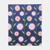 Bloemendeken van fleece deken (Voorkant)