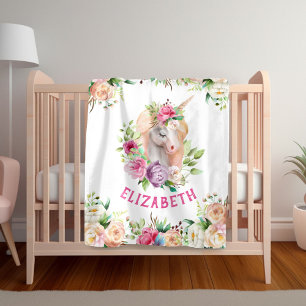 Bloemendeken voor Meisjes Fleece Deken