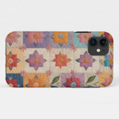 Bloemendekenpatroon Case-Mate iPhone Case (Achterkant (horizontaal))