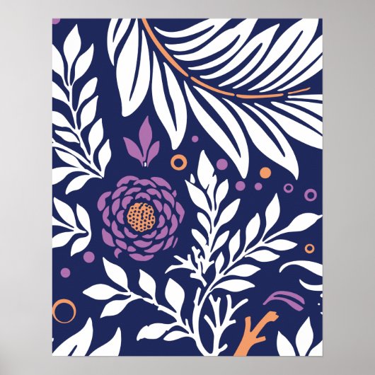 Bloemendesign 22 poster (Voorkant)