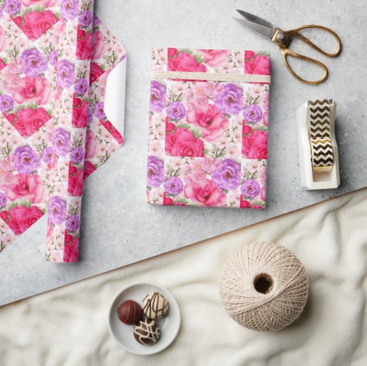 Bloemendesign Cadeaupapier (Crafts)