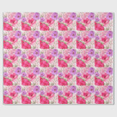 Bloemendesign Cadeaupapier (Vlak)