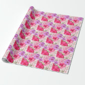 Bloemendesign Cadeaupapier (Uitgerold)