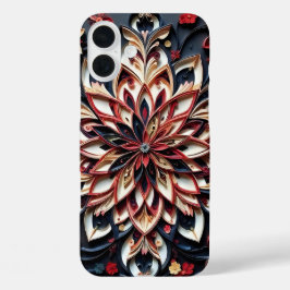 Bloemendesign iPhone 16 plus hoesje