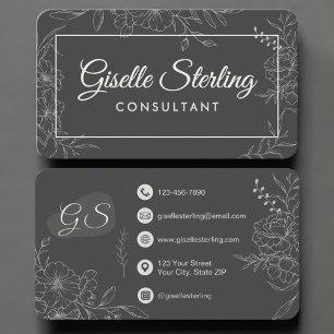 Bloemendesign Consultant Visitekaartje