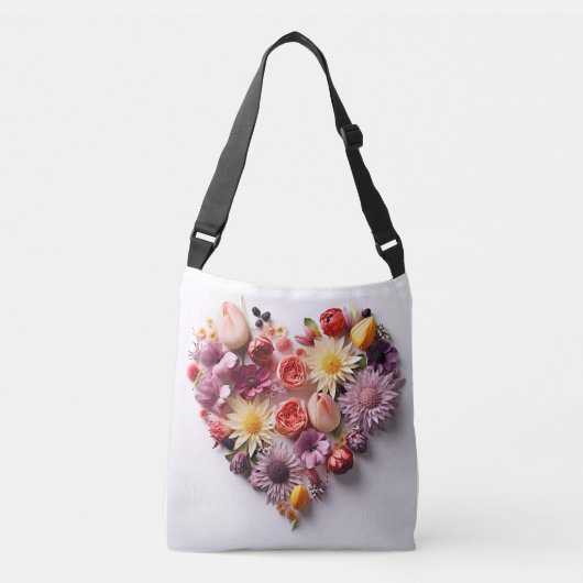 Bloemendesign Crossbody Tas (Voorkant)