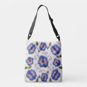 Bloemendesign Crossbody Tas (Achterkant)